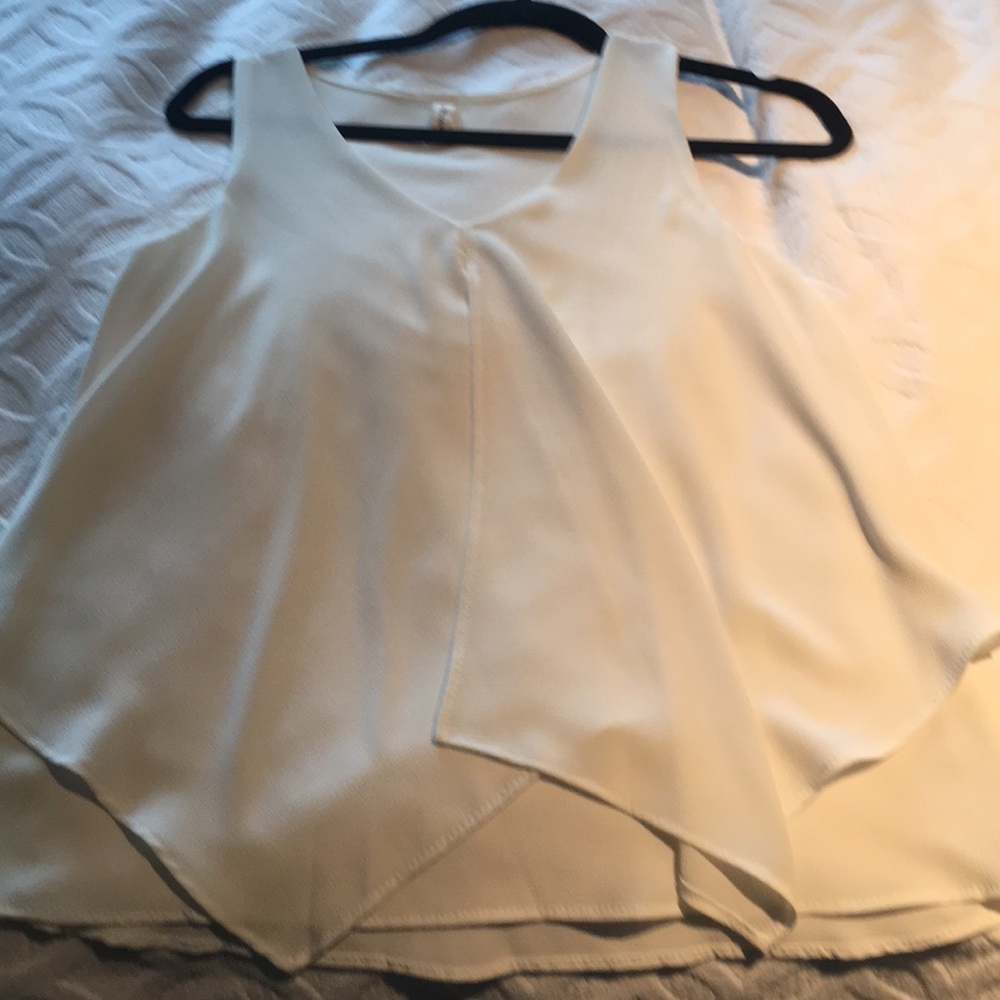 White tank top